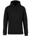 NS401 Unisex Heavyweight Hooded Sweatshirt Black colour image